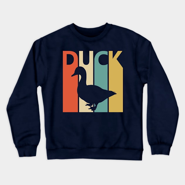 Vintage Duck Animal Lover Gift Crewneck Sweatshirt by GWENT